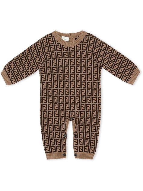 fendi newborn baby clothes|Fendi raincoat child.